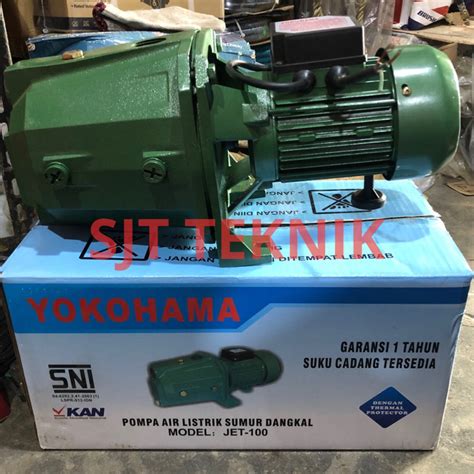 Jual Yokohama Pompa Air Semi Jet Pump Yokohama Jet 100 Mesin Pompa Air