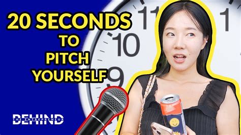 Seconds To Pitch Yourself Challenge Youtube