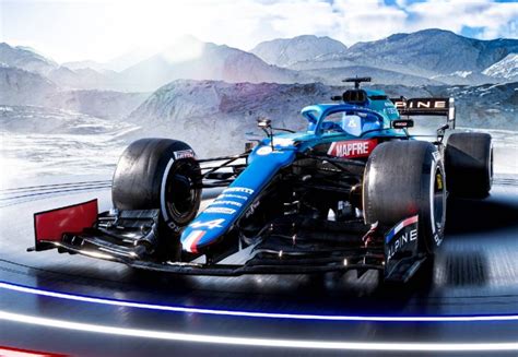 Así Es El Alpine A521 El Auto Con El Que Fernando Alonso Vuelve A La F1