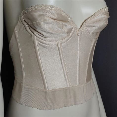 Vintage Nude Bustier No Signs Of Wear Size A But Depop
