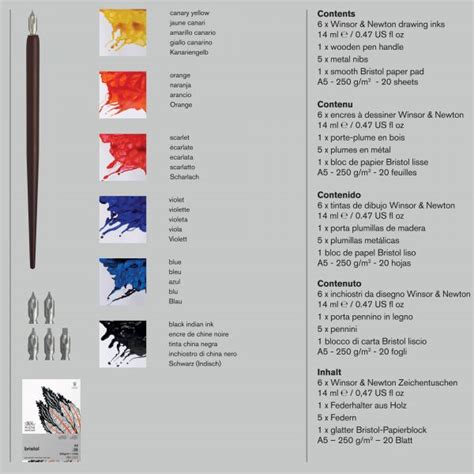 Set D Encre Tate Edition Ithell Colquhoun Winsor Newton Creastore