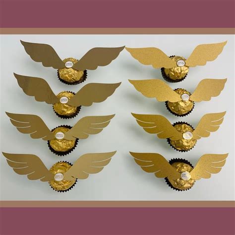 20 Harry Potter Snitch Wings Harry Potter Party Decor