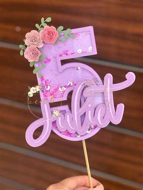 Diy Cake Topper Birthday 6th Birthday Cakes Barbie Birthday Number