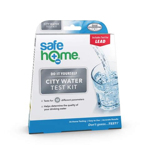 Safe Home City Water Test Kit Sh Cwdiy The Home Depot