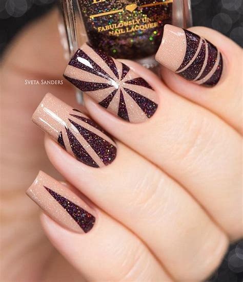 55 Stripes Nail Art Ideas | Art and Design