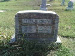 Sarah L Henderson Henderson M Morial Find A Grave