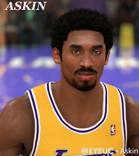 Kobe Bryant Cyberface Afro Hair And Body Model V By Askin For K D