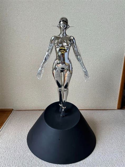 Hajime Sorayama Sexy Robot Floating 1 4 Scale Figure Silver Rare