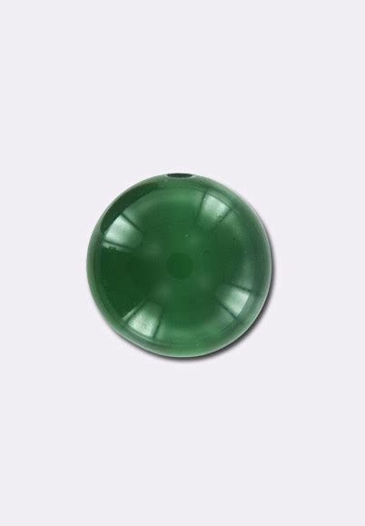 Agate Verte Ronde Mm X Rondes Et Formes Diverses Pierres Gemmes