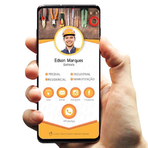 Cartao De Visita Interativo - Faça seu Cartão de Visita Digital e Interativo