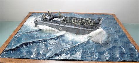 1:35 Scale Normandy Diorama APPROACHING Omaha, Pro-built Model - Etsy