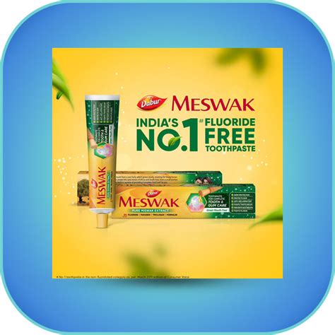 Dabur Meswak One Of The Best Herbal Toothpaste For Sensitive Teeth