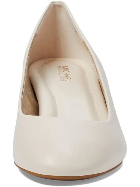 Michael Michael Kors Mk Flex Mid Pump Nude Patent Free Shipping Zappos