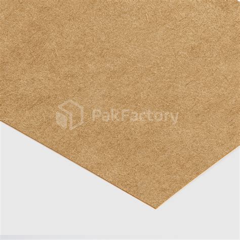 Custom Uncoated Unbleached Kraft Paperboard Material Option Library