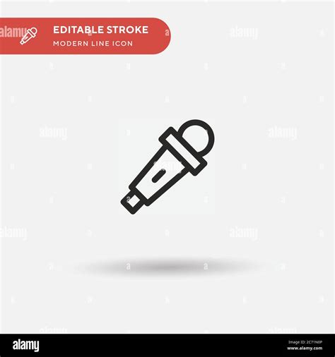 Karaoke Simple Vector Icon Illustration Symbol Design Template For Web