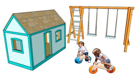 Outdoor Playhouse Plans | MyOutdoorPlans