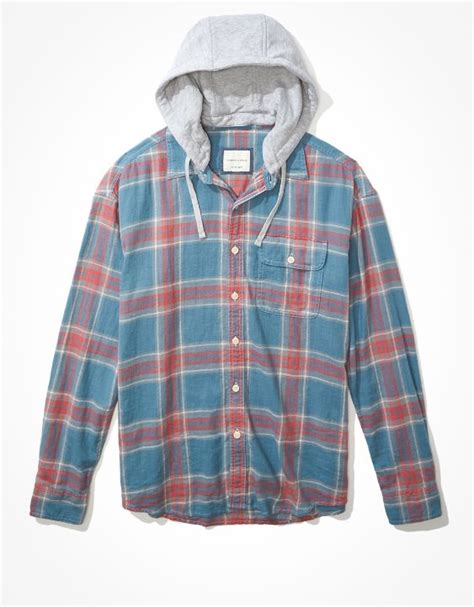 Ae Hooded Flannel