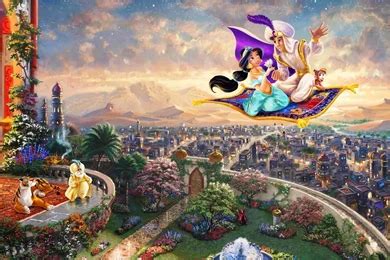 15 Mind Blowing Disney Paintings By Thomas Kinkade The Painter