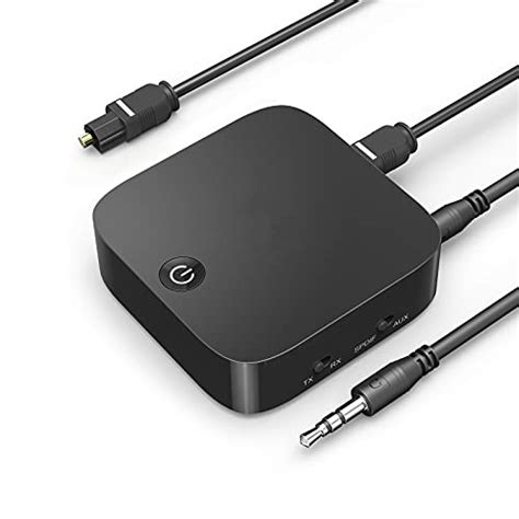 Toslink Transmetteur et récepteur 2 en 1 Bluetooth 5 0 récepteur audio