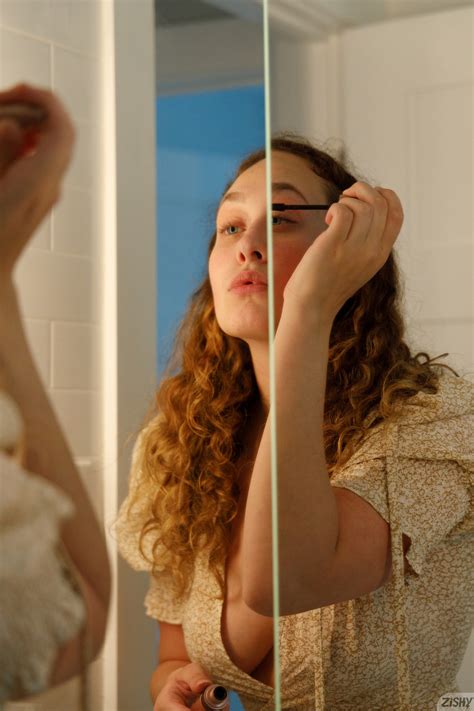 Beautiful Curly Haired Amateur Carrie Barber Shows Her Big Ass In Panties Coedcherry