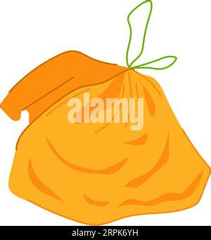 Gare Trash Bag Cartoon Vector Illustration Stock Vector Image Art Alamy