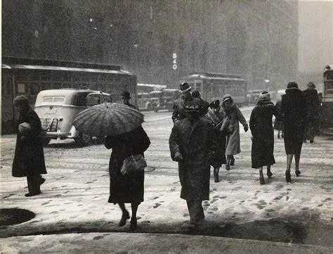 Old Photos of New York City & Snow