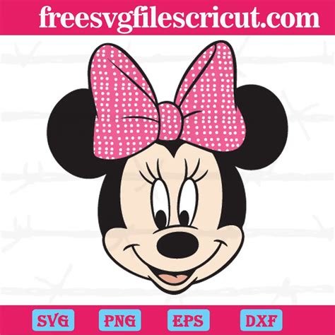 Minnie Mouse Head Svg Free Svg Files For Cricut