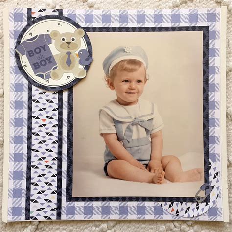 Baby Scrapbook Layout Ideas