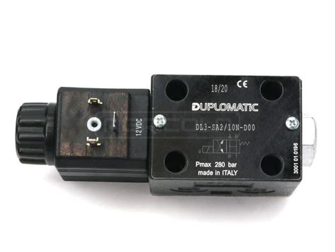 Rozdzielacz elektrozawór DL3 SA2 10N D12 12V DC cewka x 1 Compact