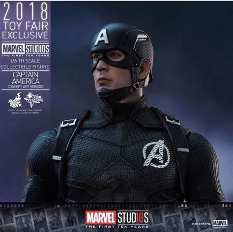 Hot Toys Show Exclusive Captain America Concept Art Version Figure Hobbies Toys