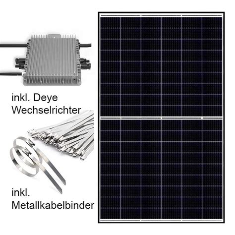 Balkonkraftwerk Watt Inkl X Pv Module W Inkl W