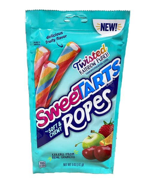 Sweetarts Ropes Twisted Rainbow 5oz Pack or 12 Count — b.a. Sweetie Candy Store