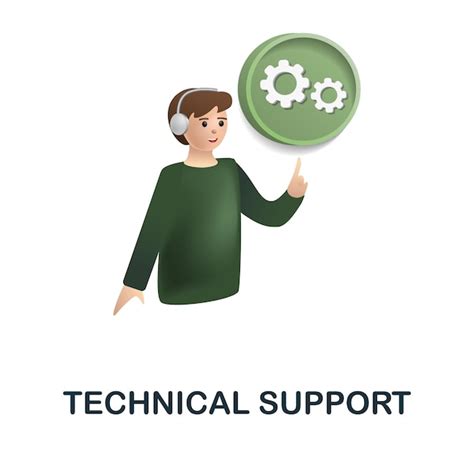 Premium Vector Technical Support Icon 3d Illustration From Customer