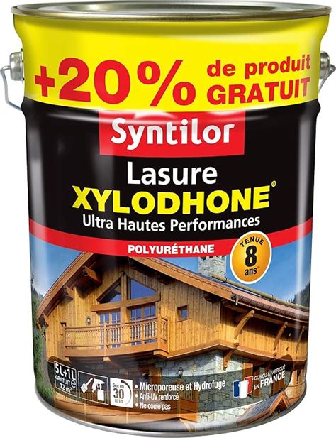 Syntilor Lasure Xylodhone Ultra Hautes Performances 8 Ans Chêne