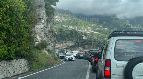 Traffico Bloccato Per Incidente Sulla Statale 145 Sorrentina