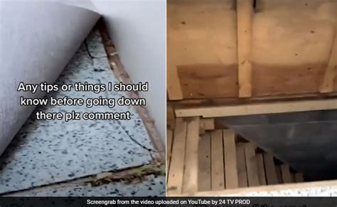 महिला ने हटाया कारपेट, तो दिखा खुफिया दरवाज़ा, नीचे उतरी, तो कमरे में ...