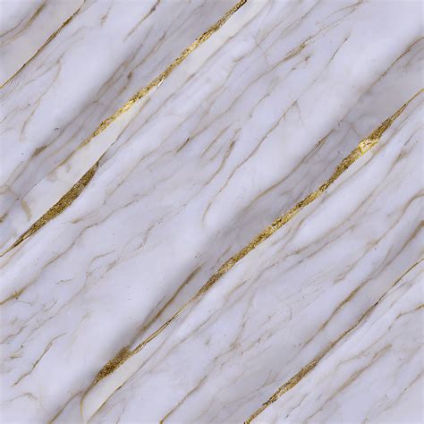 White Marble with Gold Veins Pattern · Creative Fabrica