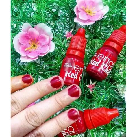 Inai Kuku Brand Enai Red Chillie Beauty Personal Care Hands Nails