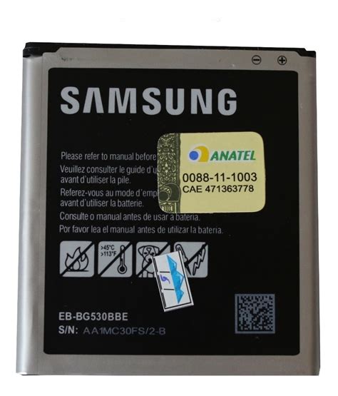 Bateria Samsung Galaxy J Prime Eb Bg Cbe G Sm G Mt Mercado Livre