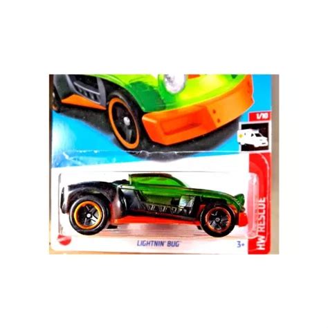 Hot Wheels Hw Rescue Lightnin Bug Carroceria Transparente Meses sin interés