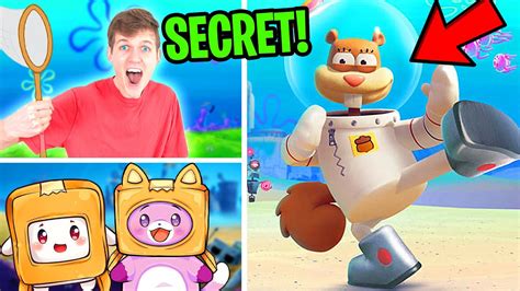 Can We Unlock The SECRET CHARACTERS In SPONGEBOB BATTLE FOR BIKINI BOTTOM SANDY CHEEKS