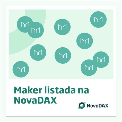 Semana Da Moeda Maker Mkr Est Listado Na Novadax Blog Novadax