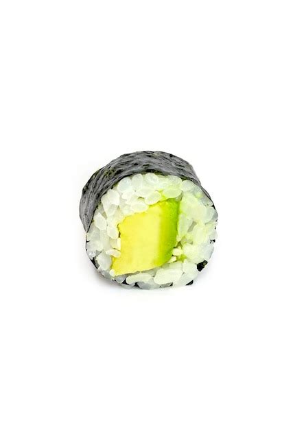 Premium Photo Hoso Maki With Avocado