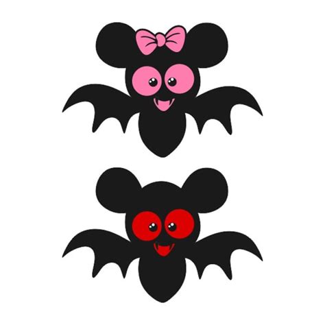 Cute Halloween Bat Cuttable Design PNG DXF SVG Eps File Etsy