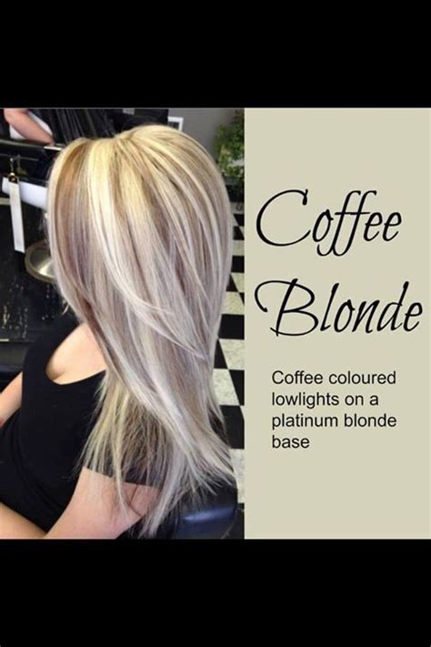 Coffee Blonde Hair Color Highlights Hair Styles Platinum Blonde Hair