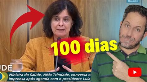 Ministra Da Sa De N Sia Trindade Falou O Que Pretende Fazer Nos