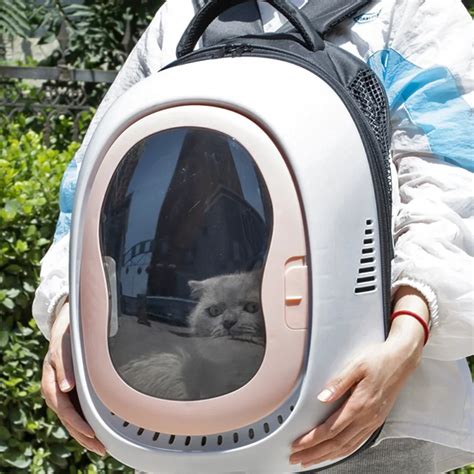 Sac Dos De Voyage Pour Chat Capsule Spatiale De Grande Capacit