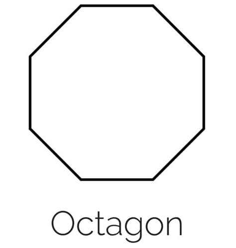 Octagon Templates Free Printable