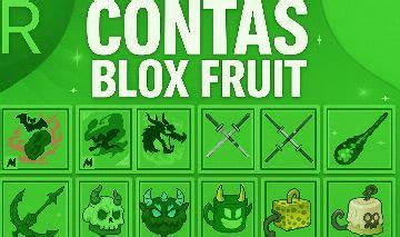 Contas De Blox Fruit Com Frutas Miticas 6 Reais - CONTA COM FRUTAS MÍTICAS BLOX FRUIT - Roblox - Blox Fruits - GGMAX