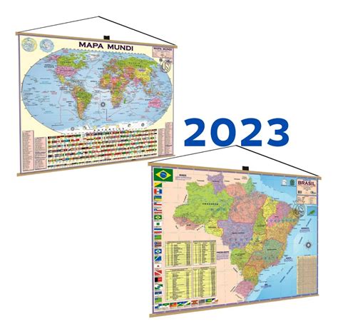 Mapa Mundi Politico Planisferio Escolar Poster Geografico Mu Mebuscar